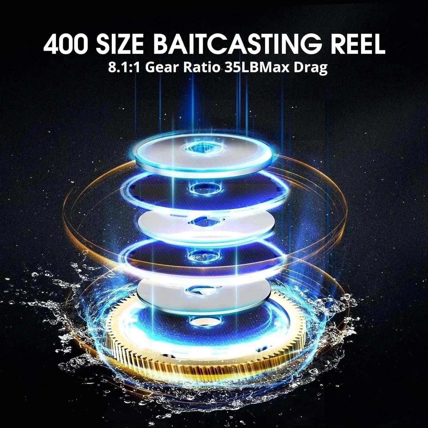 Alijoz 400 Baitcaster Fishing
